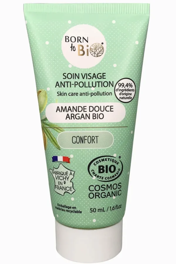 Danefæ Anti-Pollution Face Care Sweet Almond Argan - Certified organic | Dame Beauty