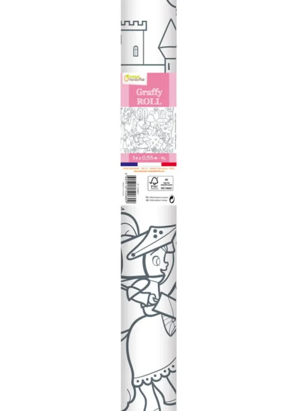 Danefæ Avenue M Graffy Roll Princess and Knights | Kreativ Leg