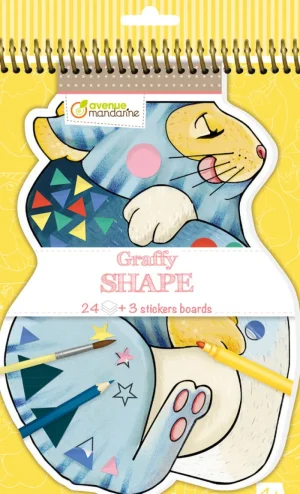 Danefæ Avenue M Graffy Shape | Kreativ Leg