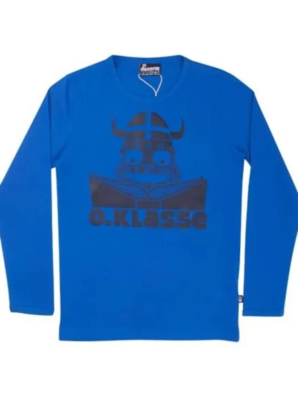 Danefæ BASIC Longsleeve Shy blue 0.KL | Børn Bluser