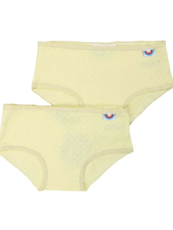 Danefæ BIFROST - Alberte 2-Pak Light Lemon | Børn Undertøj | Undertøj