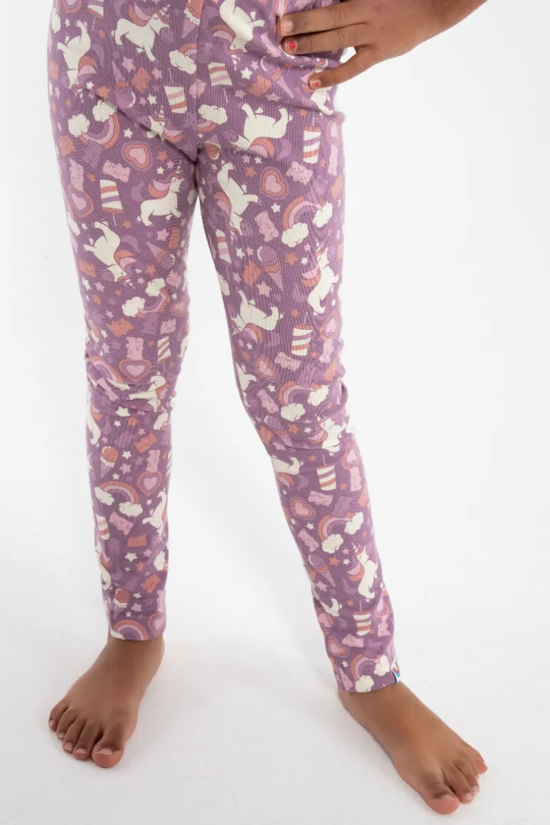 Danefæ BIFROST - Honning Leggings Vintage Rose SUGAR RUSH | Børn Leggings