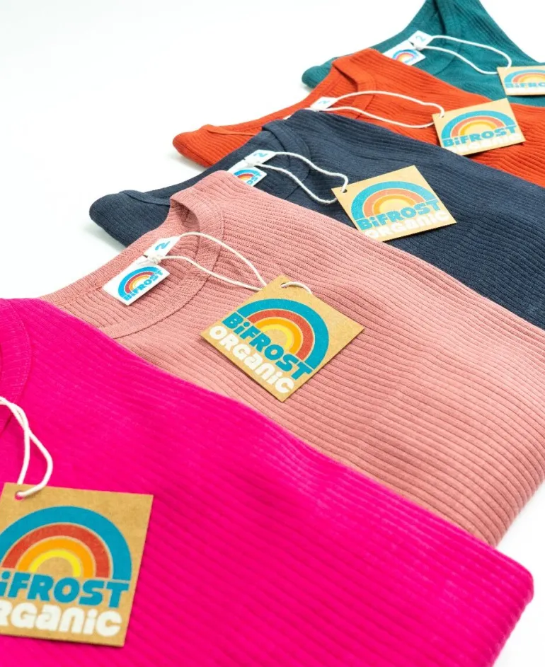 Danefæ BIFROST - Lemonade LS Dark Duck | Børn Bluser