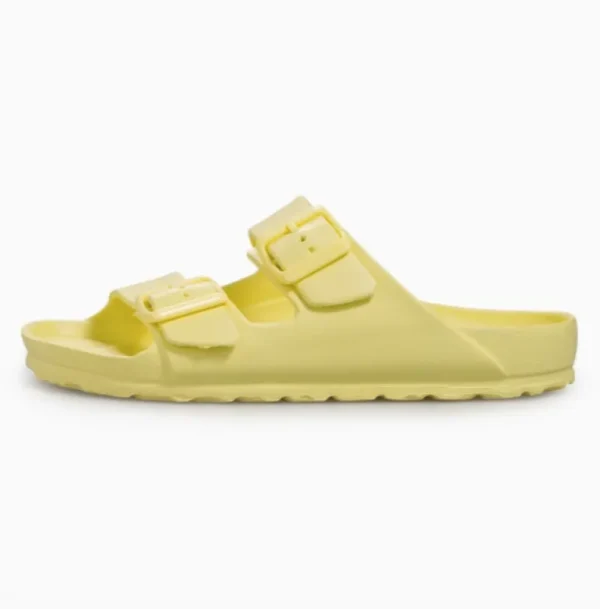 Danefæ Calzame - Coachella Bio EVA Sandal Vanilla Yellow | Dame Sandaler