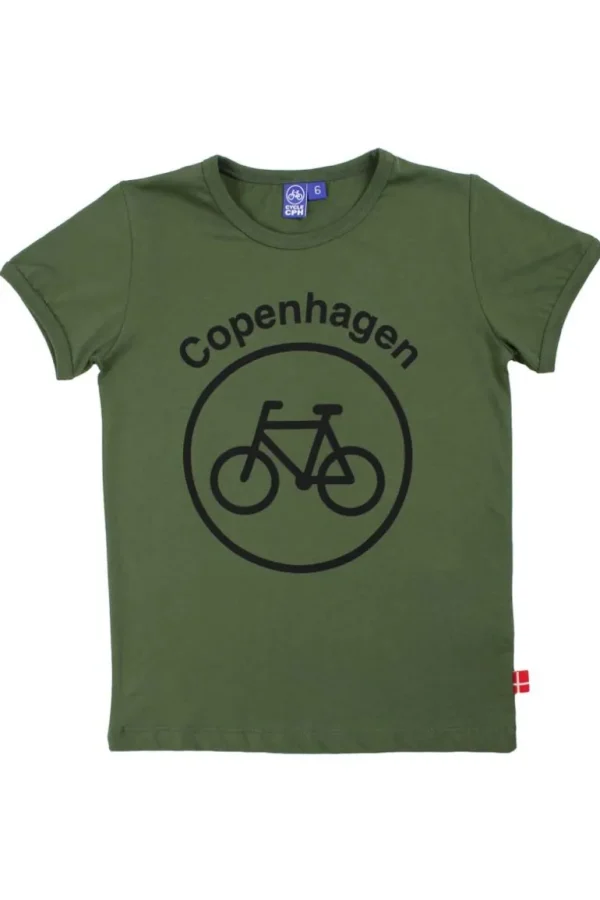 Danefæ CYCLECPH Kids Cycle Tee Army CYCLE (black) | Børn T-shirts