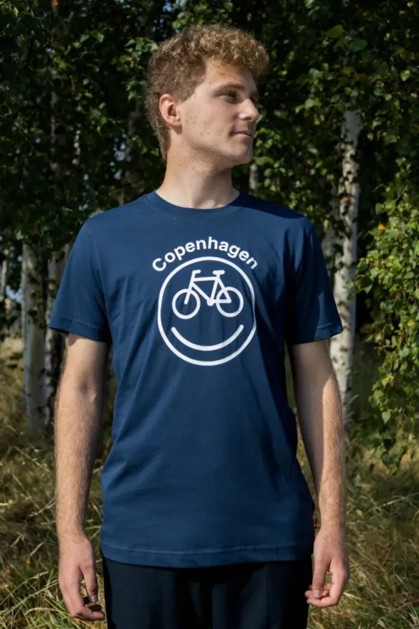 Danefæ CYCLECPH Smilecycle Tee Navy CYCLE (white) | T-shirt