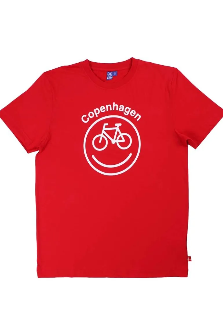 Danefæ CYCLECPH Smilecycle Tee Red CYCLE (white) | T-shirt