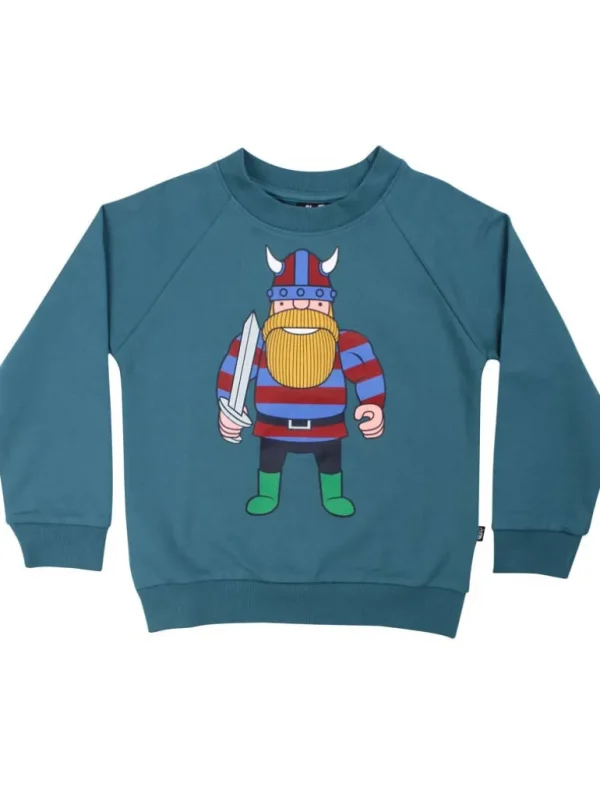 Danefæ Danamerika Sweat Dark Slate ERIK DIN VEN | Børn Sweatshirts