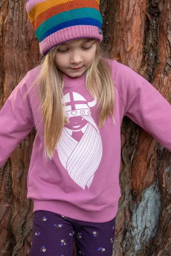 Danefæ Danamerika Sweat Old Rose FREJA | Børn Sweatshirts