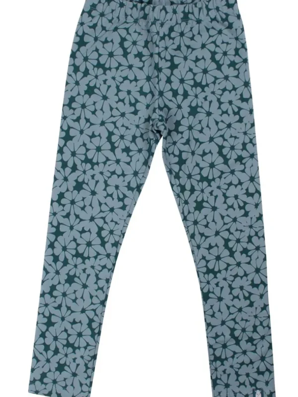 Danefæ Danandrea Warm leggings Blue Grey/Dark Slate FLOWERY | Børn Leggings