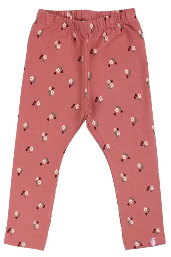 Danefæ Danandrea Warm leggings Old Rose MINIFLOWER | Leggings