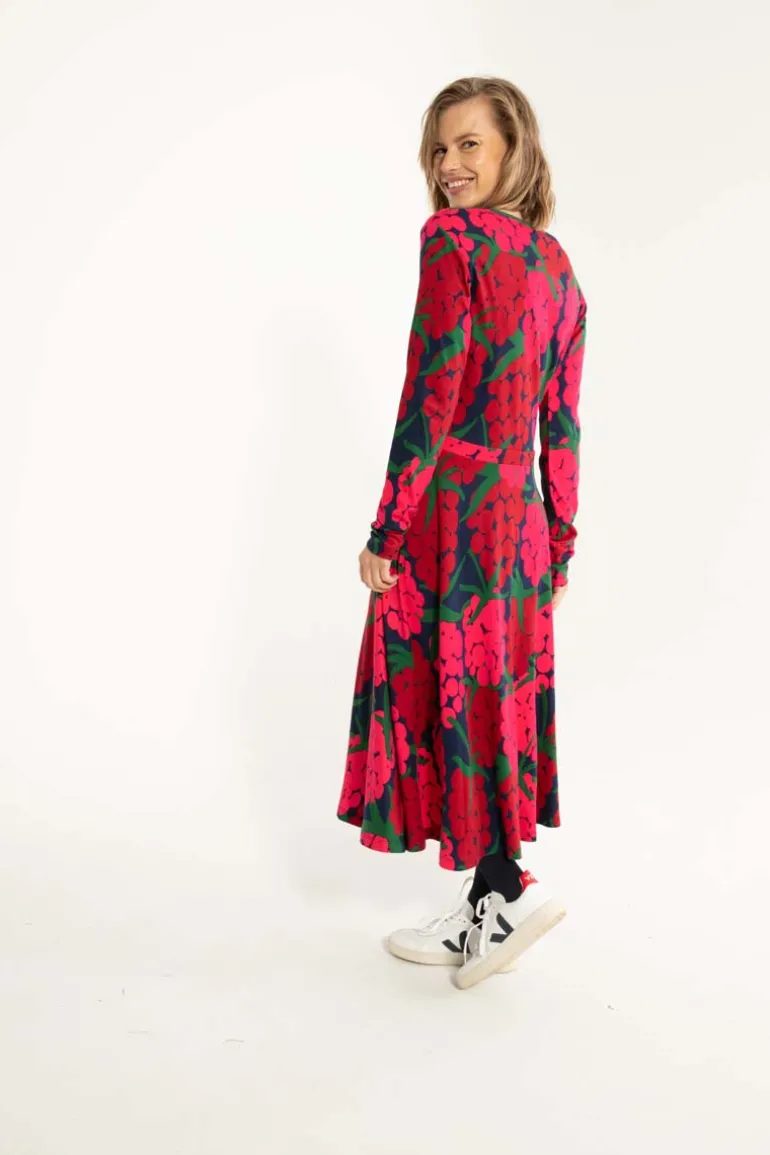 Danefæ Danandreasen Interlock Dress Dark Navy MAXIBERRY | Dame Kjoler