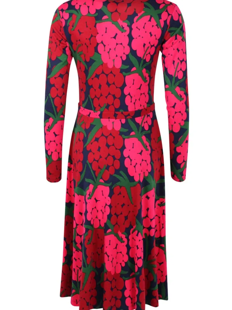 Danefæ Danandreasen Interlock Dress Dark Navy MAXIBERRY | Dame Kjoler