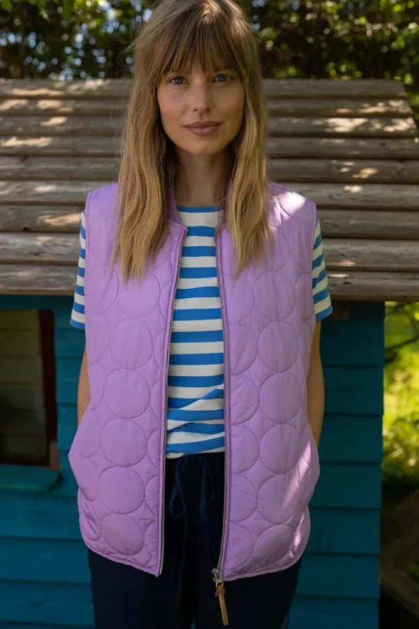 Danefæ Dananytime Thermo Vest Soft Viola | Dame Veste | Termotøj