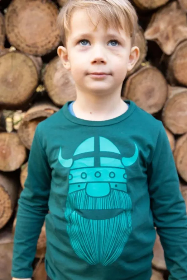 Danefæ Danebasic Longsleeve Dark Duck ERIK | Børn Bluser