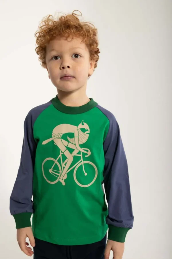 Danefæ Danebasic Raglan LS Multi 2 BIKING VIKING | Børn Bluser