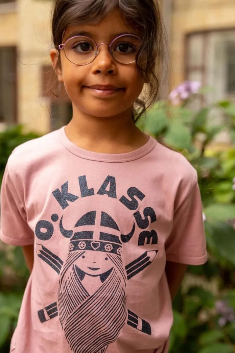 Danefæ Danebasic Shortsleeve Dry rose 0.KLASSE_2 | Børn T-shirts