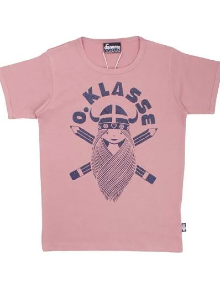 Danefæ Danebasic Shortsleeve Dry rose 0.KLASSE_2 | Børn T-shirts