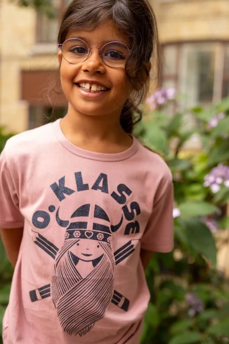 Danefæ Danebasic Shortsleeve Dry rose 0.KLASSE_2 | Børn T-shirts