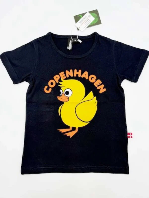 Danefæ Danebasic Shortsleeve Navy CPH DUCKY | Børn T-shirts