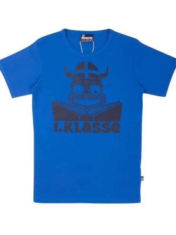 Danefæ Danebasic Shortsleeve Shy blue 1. KLASSE | Børn T-shirts