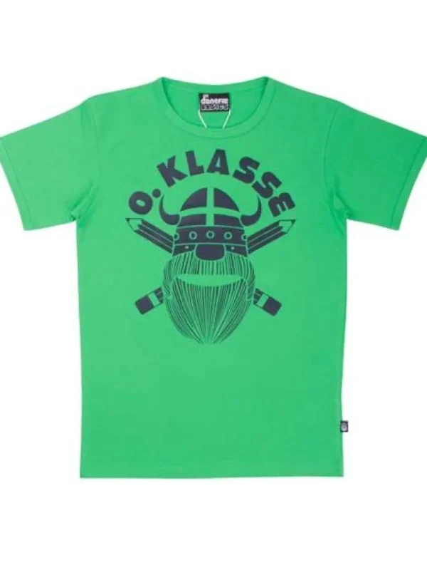 Danefæ Danebasic Shortsleeve Zest green 0.KLASSE_2 | Børn T-shirts