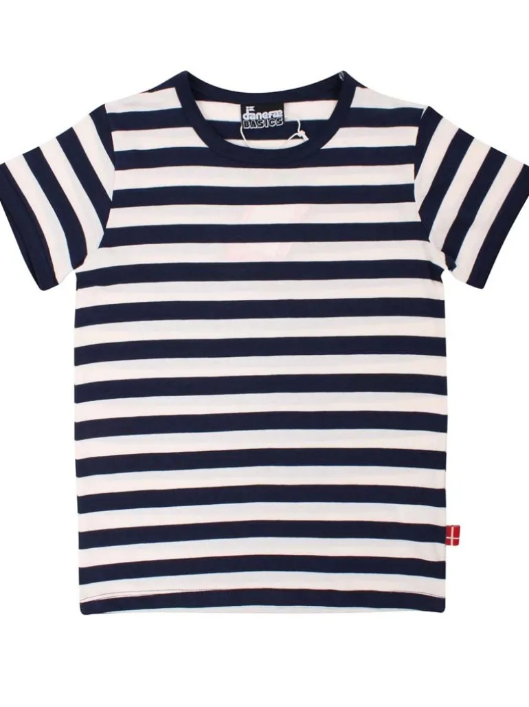 Danefæ Danebasic SS Dk Navy/Chalk | Børn T-shirts
