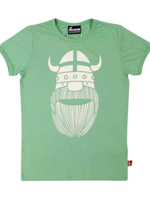 Danefæ Danebasic SS Dusty Green ERIK | Børn T-shirts