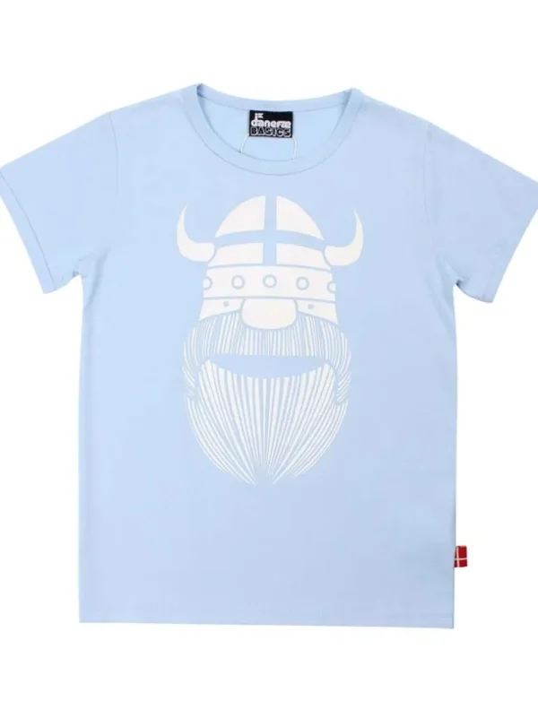 Danefæ Danebasic SS Light Blue ERIK | Børn T-shirts
