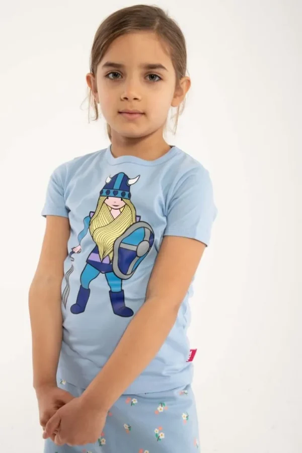 Danefæ Danebasic SS Pastel Blue FREJA DIN VEN | Børn T-shirts