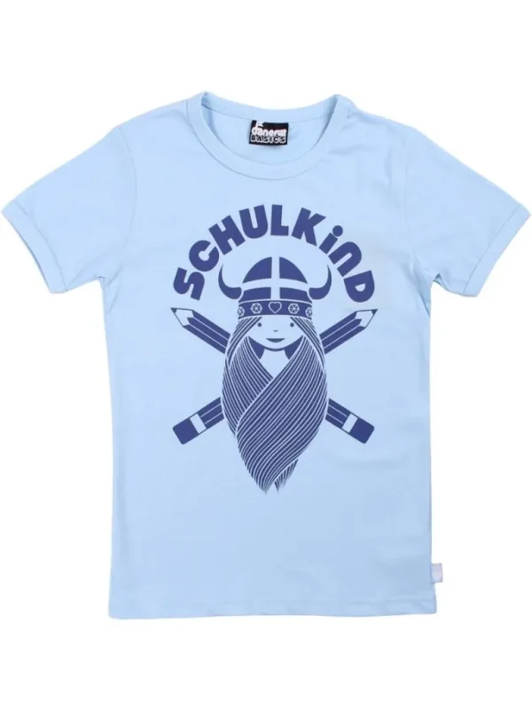 Danefæ Danebasic SS Pastel blue SCHULKIND | Børn T-shirts