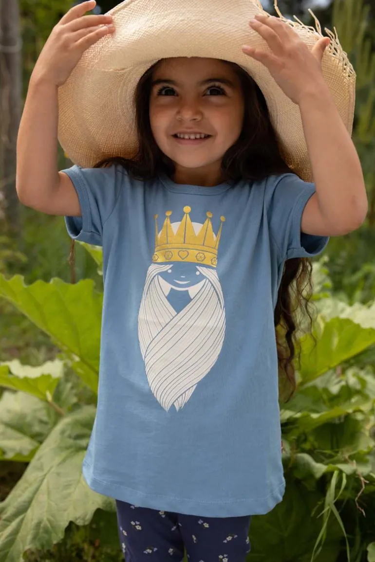 Danefæ Danebasic SS Porcelaine PRINSESSE | Børn T-shirts