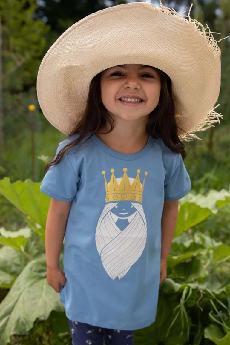 Danefæ Danebasic SS Porcelaine PRINSESSE | Børn T-shirts