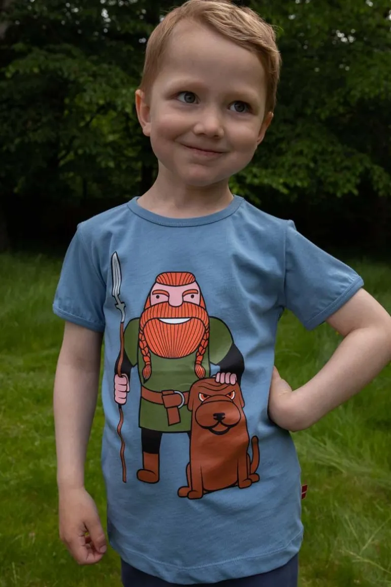 Danefæ Danebasic SS Porcelaine ULF | Børn T-shirts