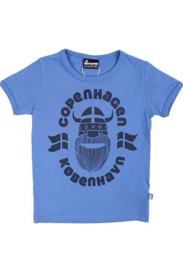 Danefæ Danebasic SS X Ice Blue ERIK CPH | Børn T-shirts
