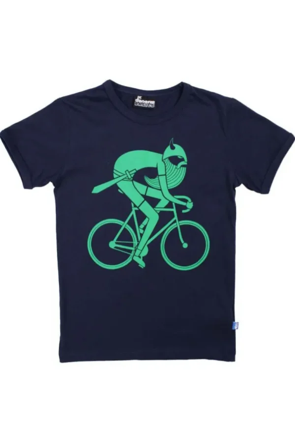 Danefæ Danebasic SS X Navy BIKING VIKING | Børn T-shirts