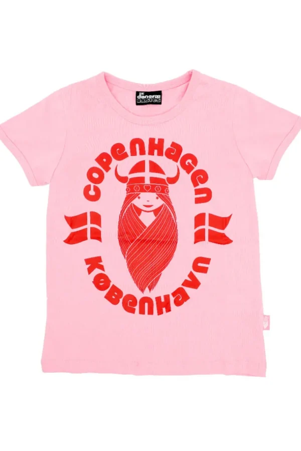 Danefæ Danebasic SS X Pastel Pink FREJA CPH | Børn T-shirts
