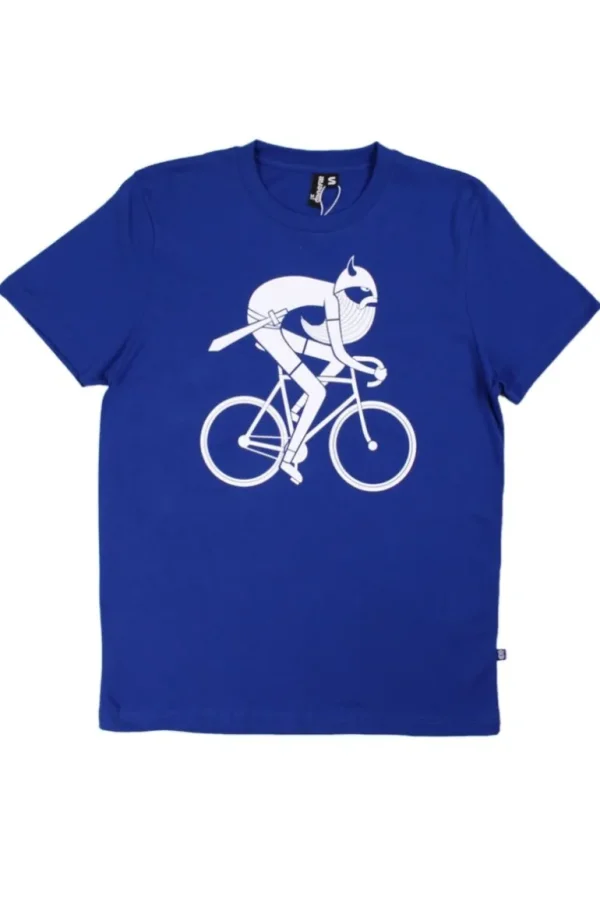 Danefæ Danebasicmande SS T Deep Marine BIKING VIKING | T-shirt
