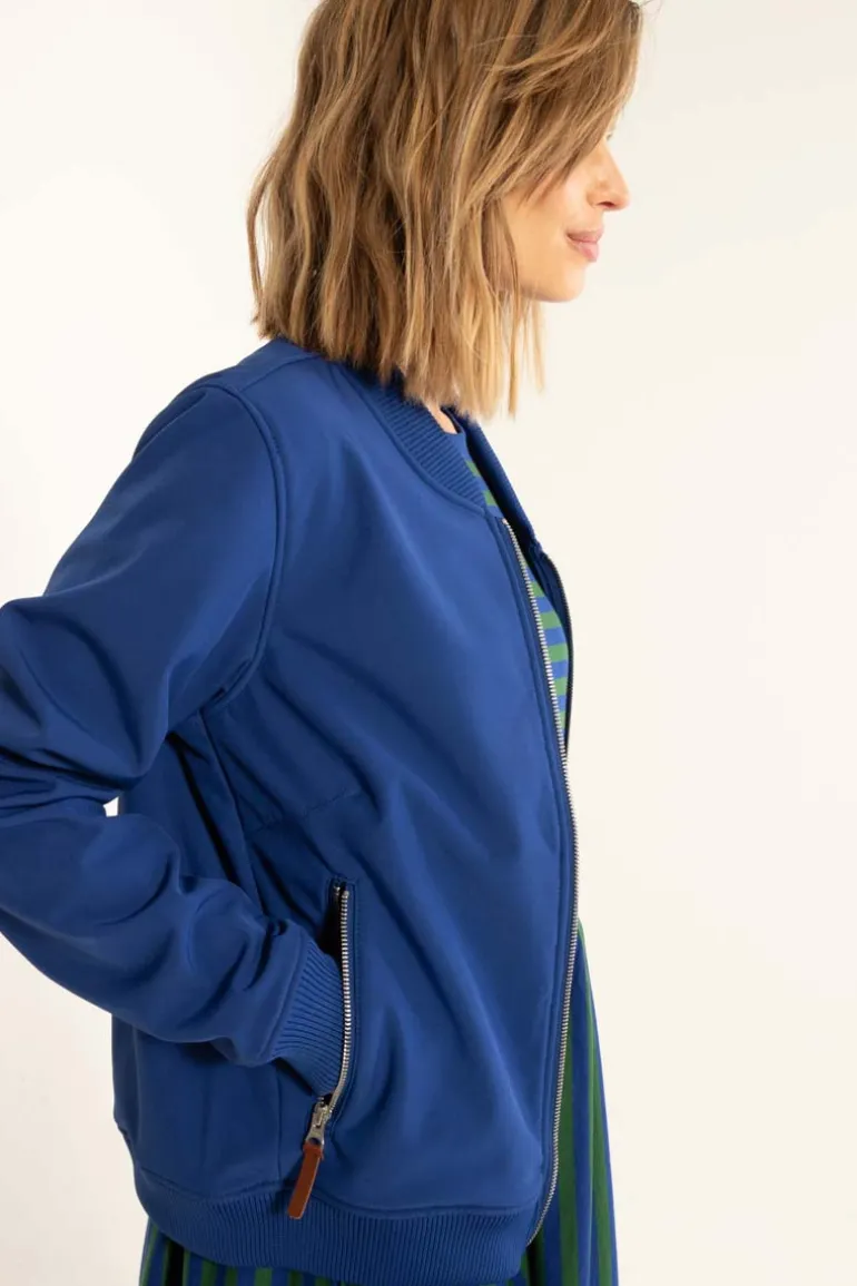 Danefæ Danebea Softshell Bomber Deep Blue | Dame Softshell Frakker