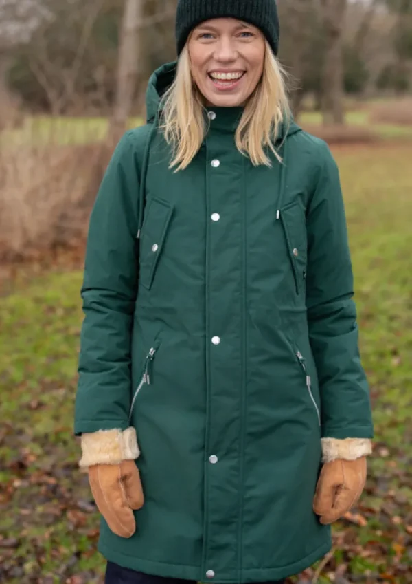 Danefæ Danebeate Winter Parka Dark Duck | Dame Vinterfrakker