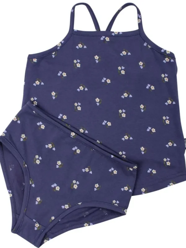 Danefæ Danebellis Set Grey Marine MINIFLOWER | Børn Undertøj | Undertøj