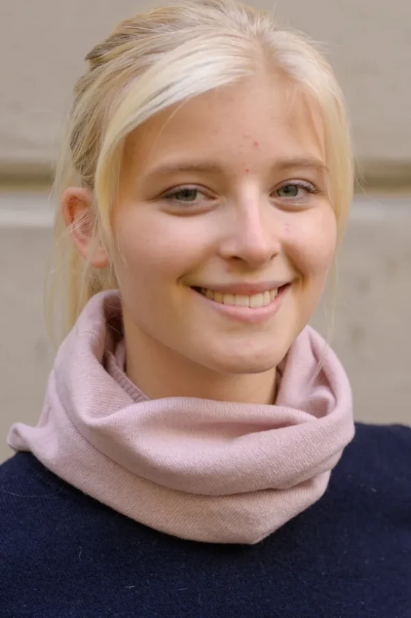 Danefæ Danebest Friend Merino Neckwarmer Powder Pink | Dame Tørklæder