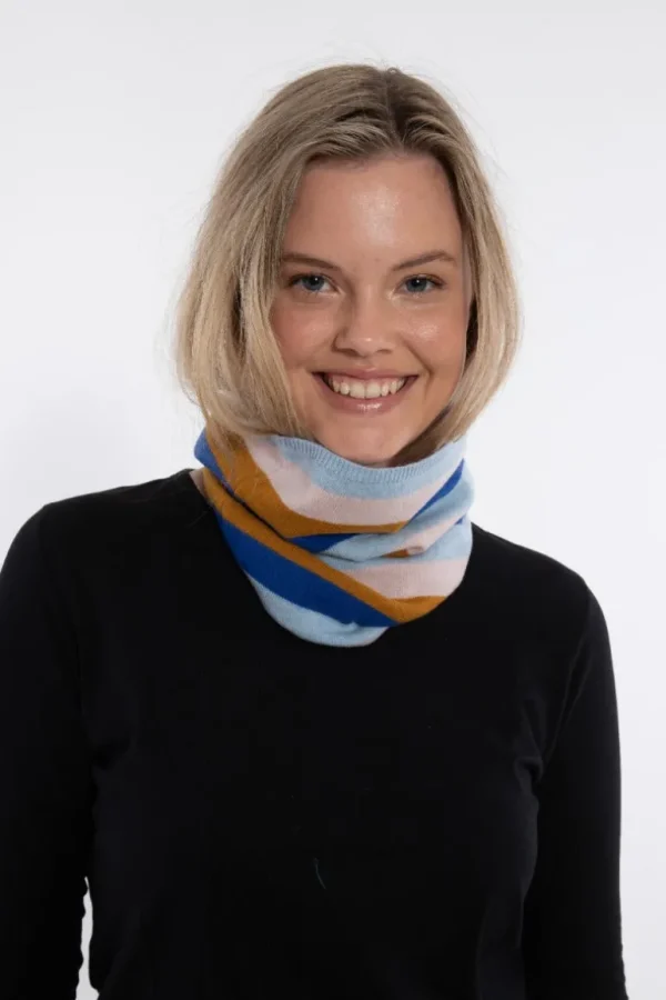 Danefæ Danebest Friend Merino Neckwarmer Gentle Stripe | Dame Tørklæder
