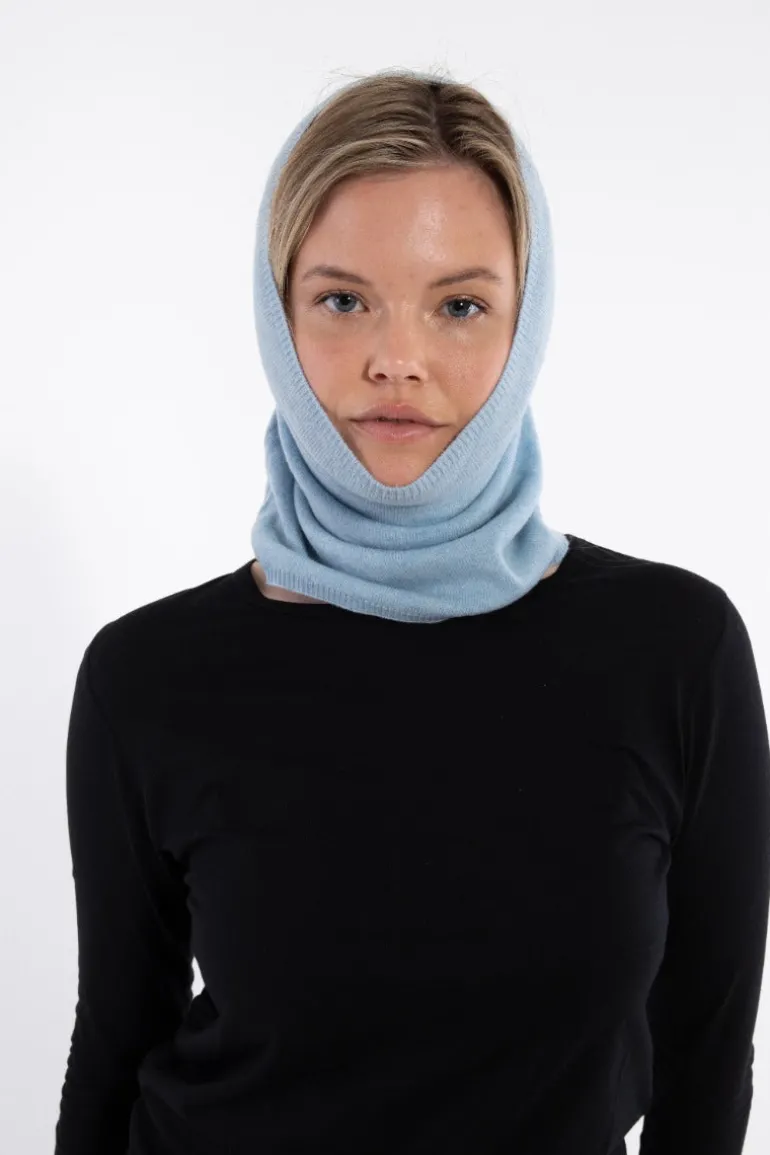 Danefæ Danebest Friend Merino Neckwarmer Light Blue | Dame Tørklæder