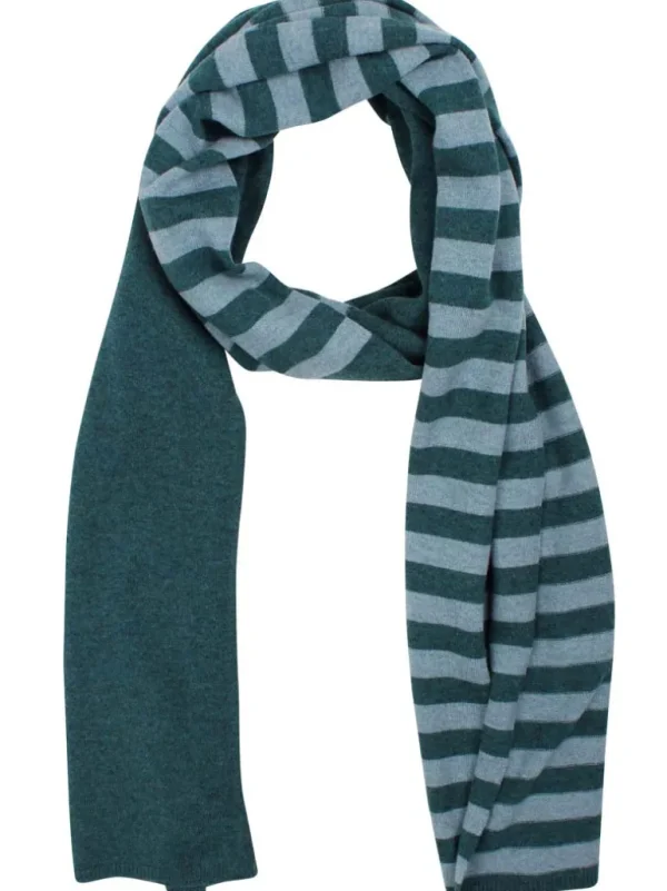 Danefæ Danebundle-up Merino Scarf Dark Slate/Blue Grey | Dame Tørklæder