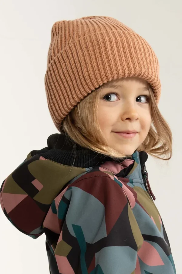 Danefæ Daneby Cotton Beanie Antique Rose | Børn Vanter Og Huer