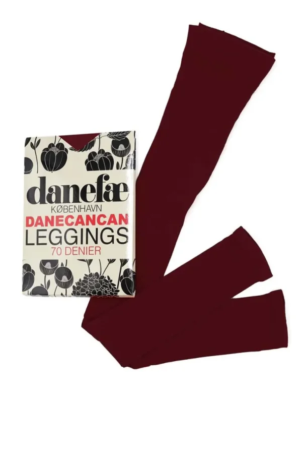 Danefæ Danecancan Leggings 70den - Marsala | Dame Leggings