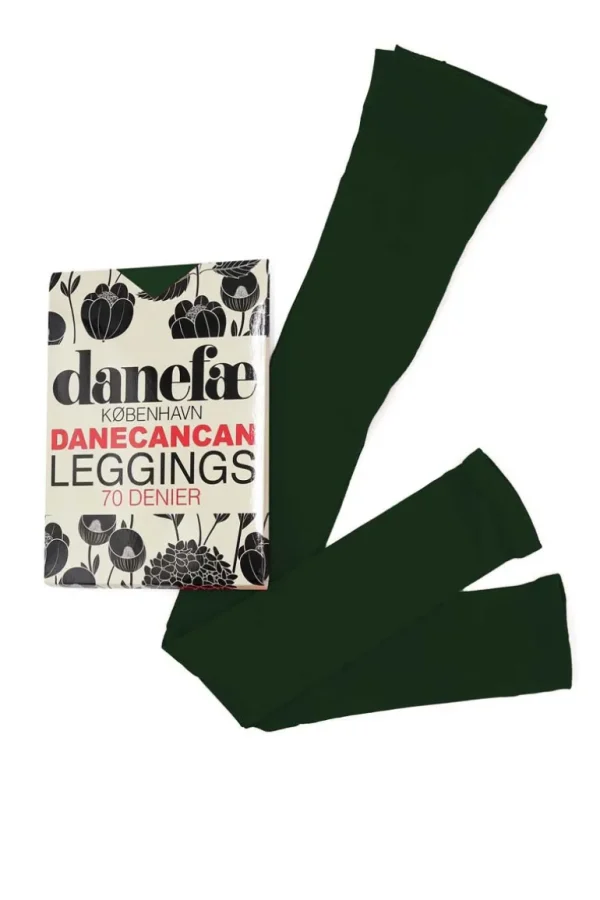 Danefæ Danecancan Leggings 70den - Deep Green | Dame Leggings