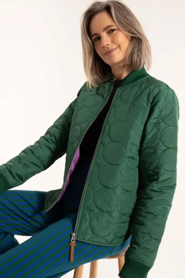 Danefæ Danecando Thermo Jacket Dark Pine | Dame Termotøj