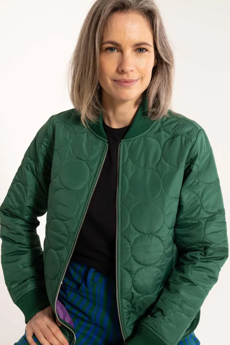 Danefæ Danecando Thermo Jacket Dark Pine | Dame Termotøj